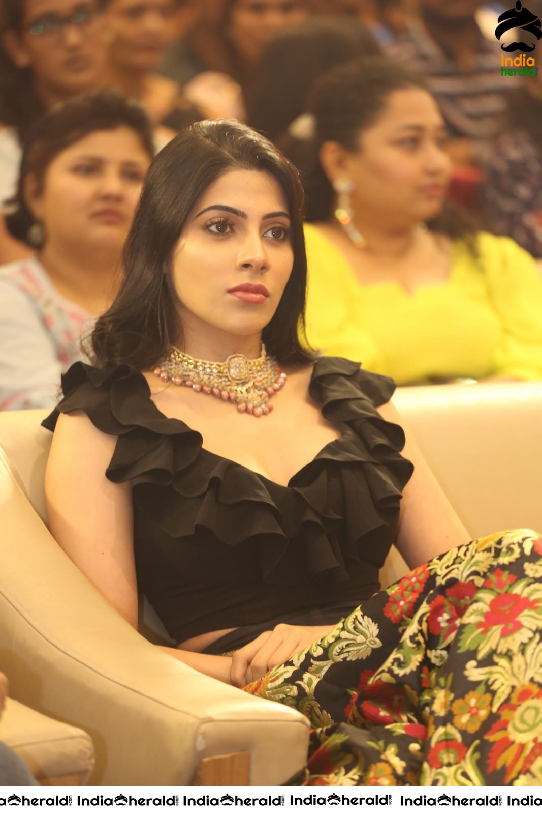 Nikki Tamboli Looking So Tempting in Black at TM Event Set 2