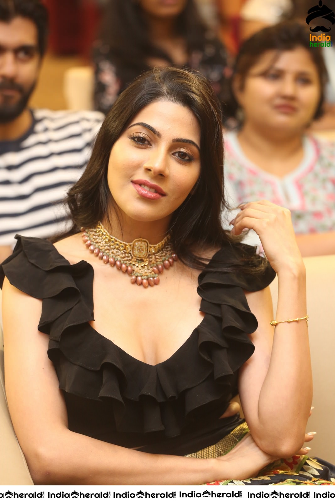 Nikki Tamboli Looking So Tempting in Black at TM Event Set 2