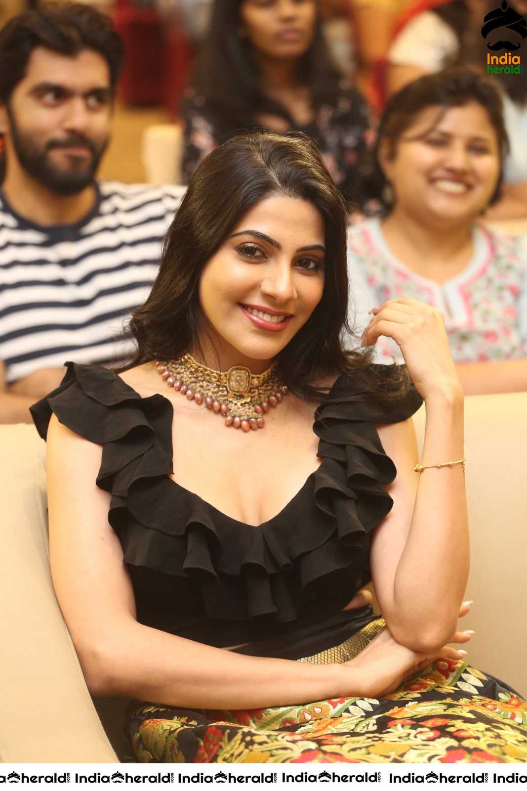 Nikki Tamboli Looking So Tempting in Black at TM Event Set 2