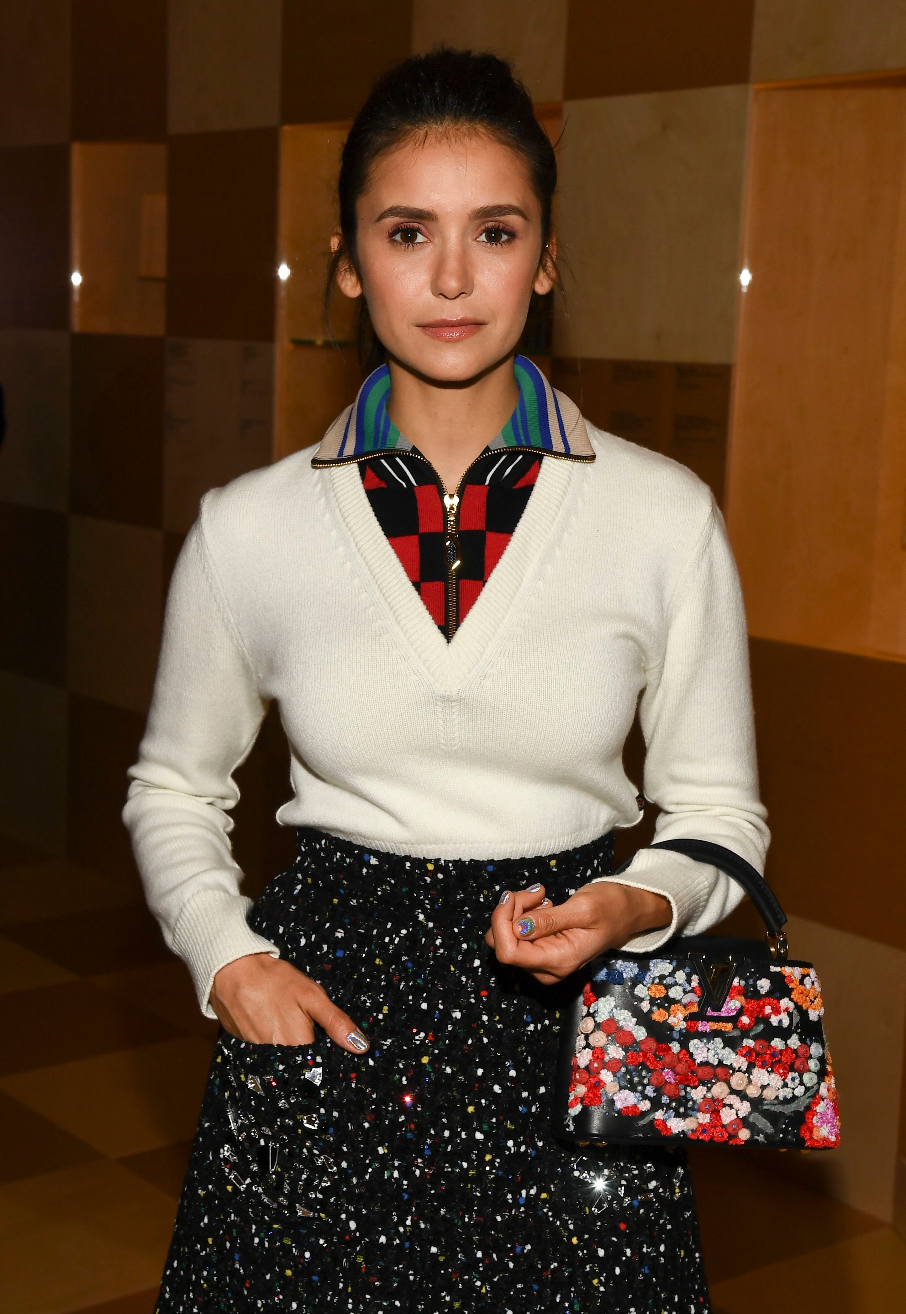 Nina Dobrev At Louis Vuitton Opening Cocktail Party In Beverly Hills Set 2