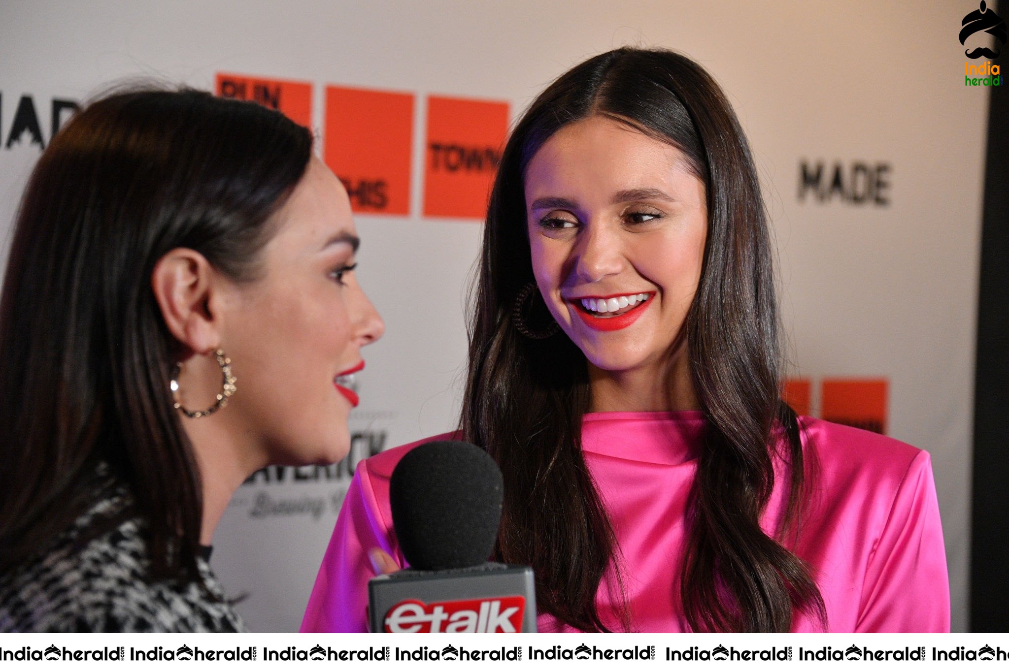 Nina Dobrev at Run This Town premiere in Toronto