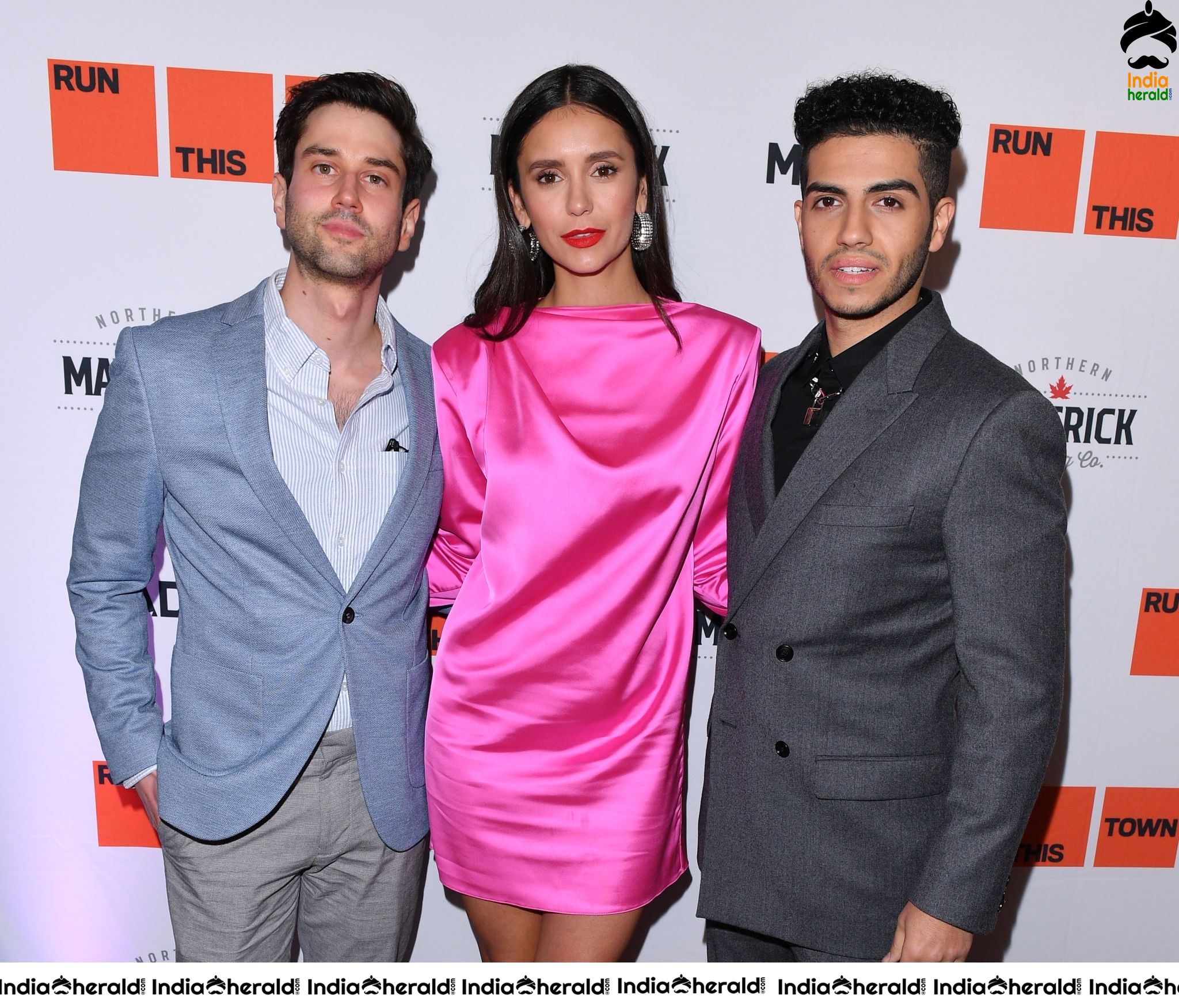 Nina Dobrev at Run This Town premiere in Toronto