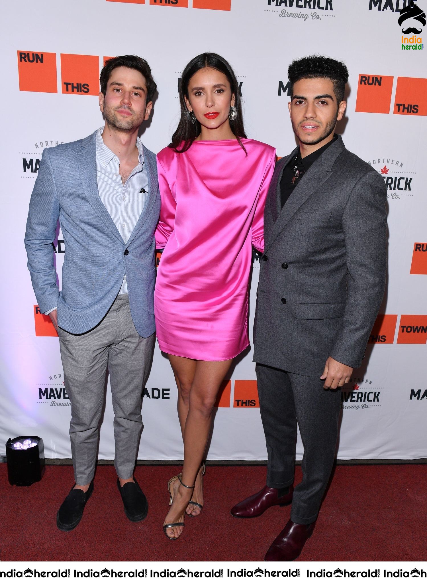 Nina Dobrev at Run This Town premiere in Toronto