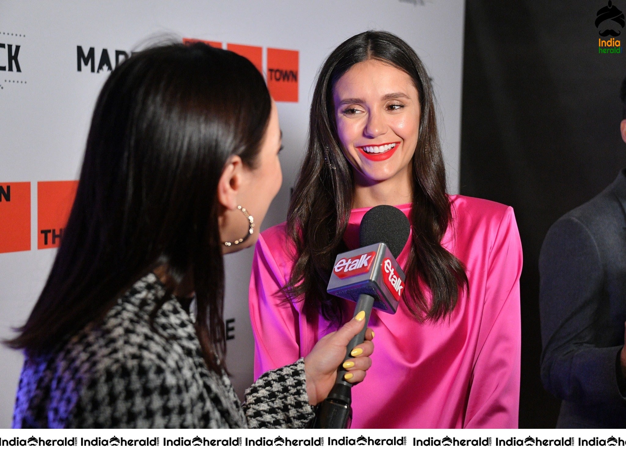 Nina Dobrev at Run This Town premiere in Toronto
