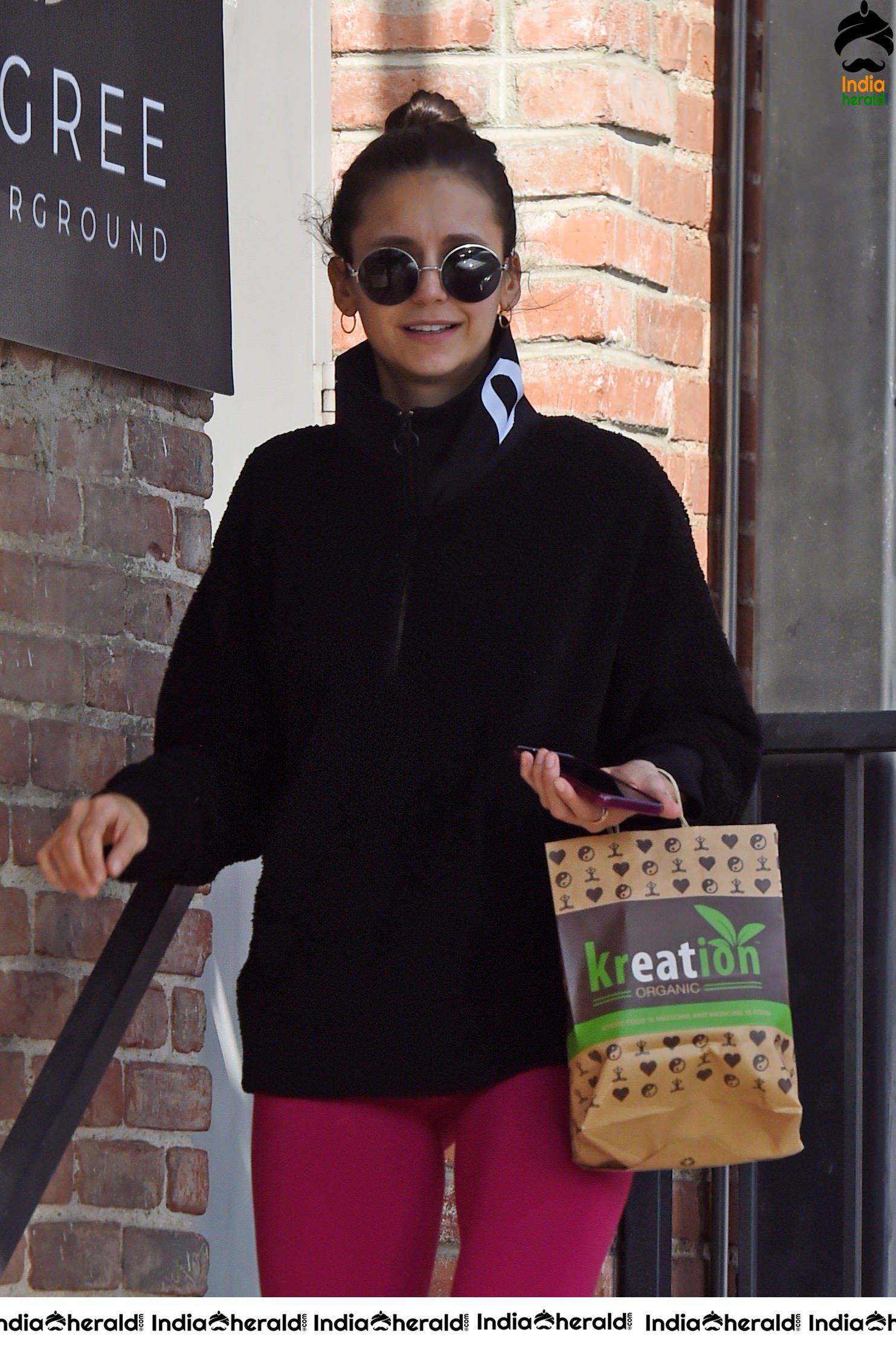 Nina Dobrev Leaving a Workout in West Hollywood