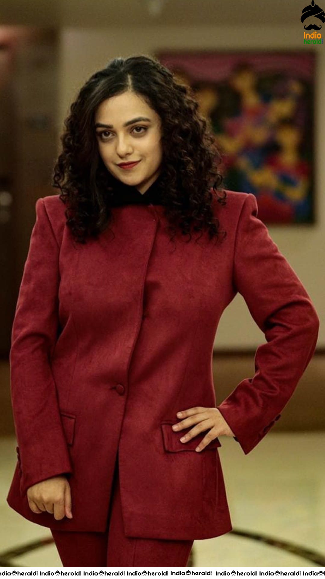 Nithya Menen at IFFI Goa Stills