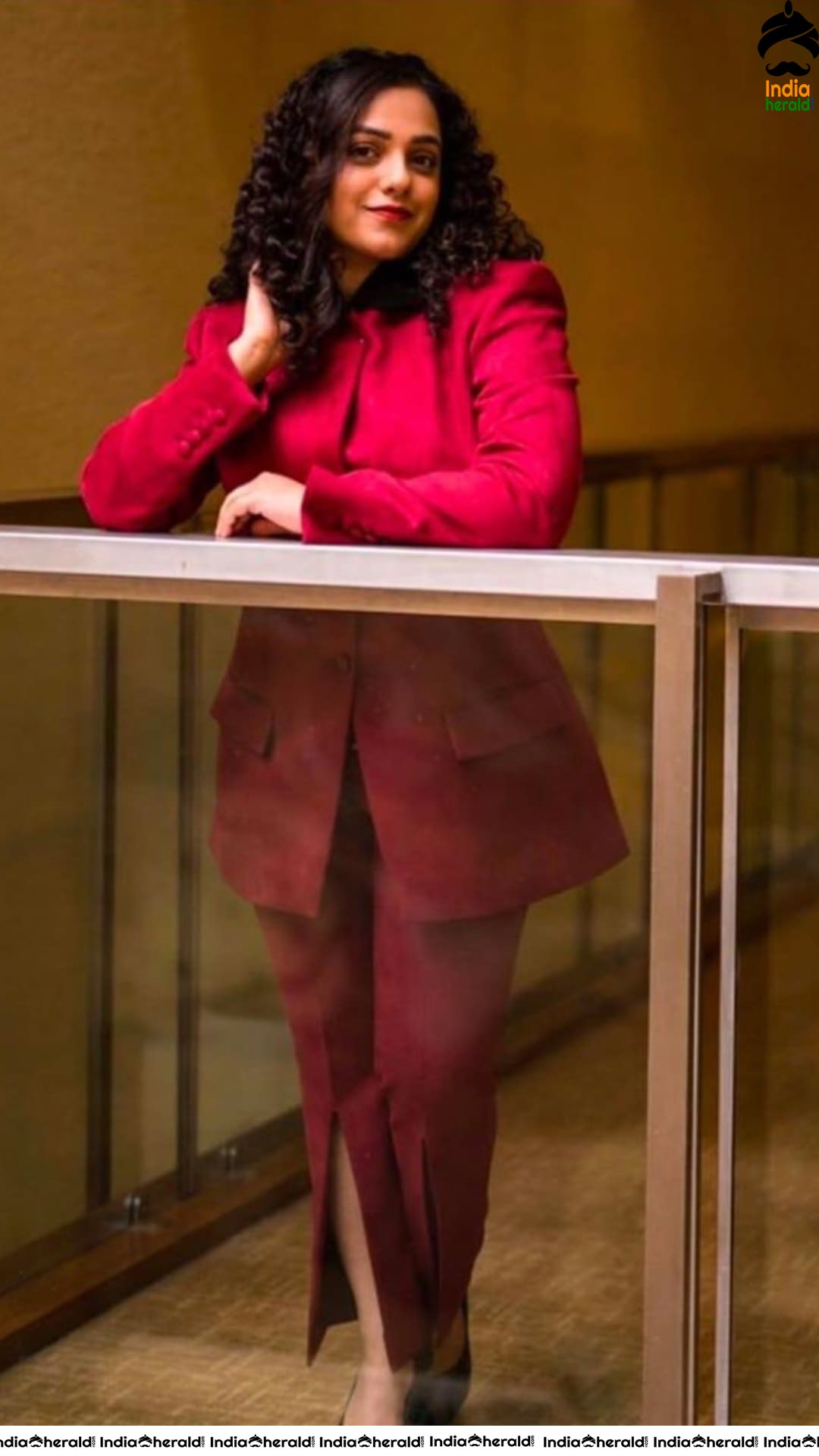 Nithya Menen at IFFI Goa Stills