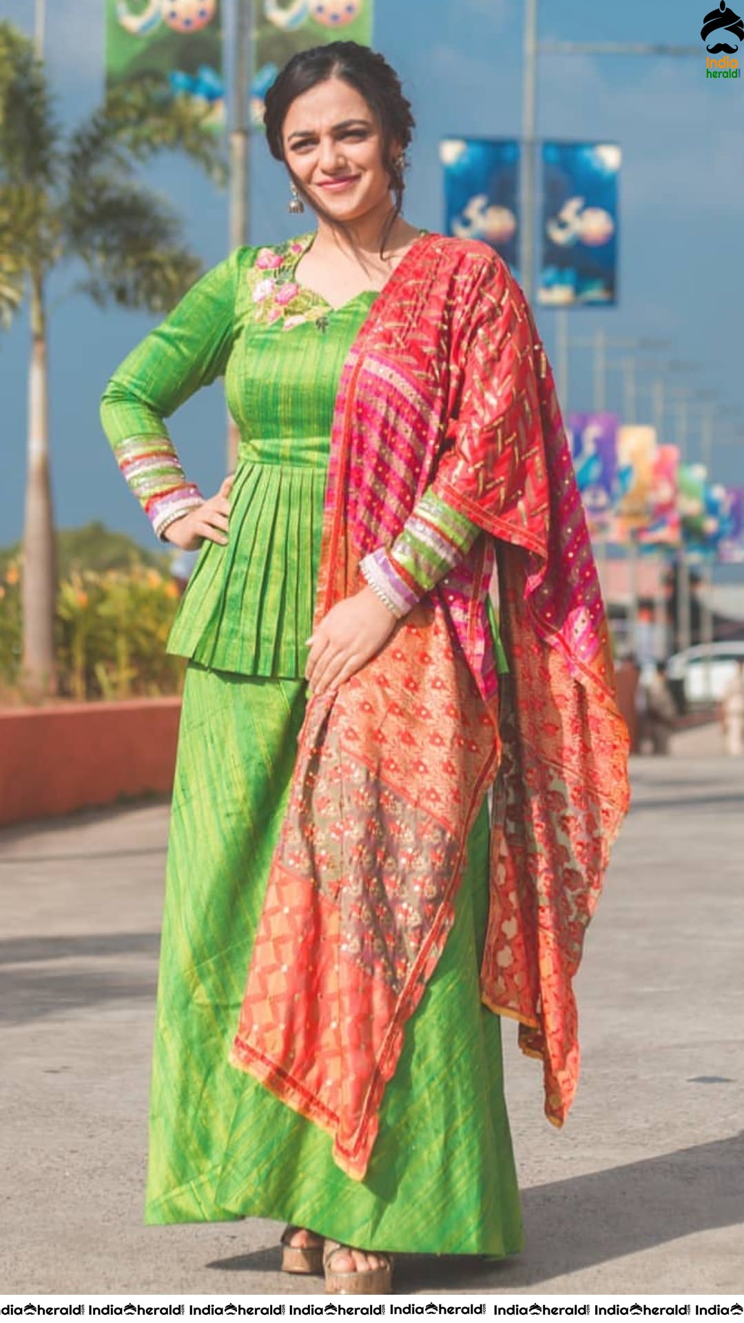 Nithya Menen at the closing ceremony of IFFI Goa