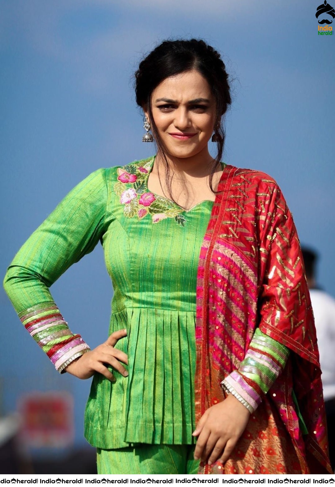 Nithya Menen at the closing ceremony of IFFI Goa