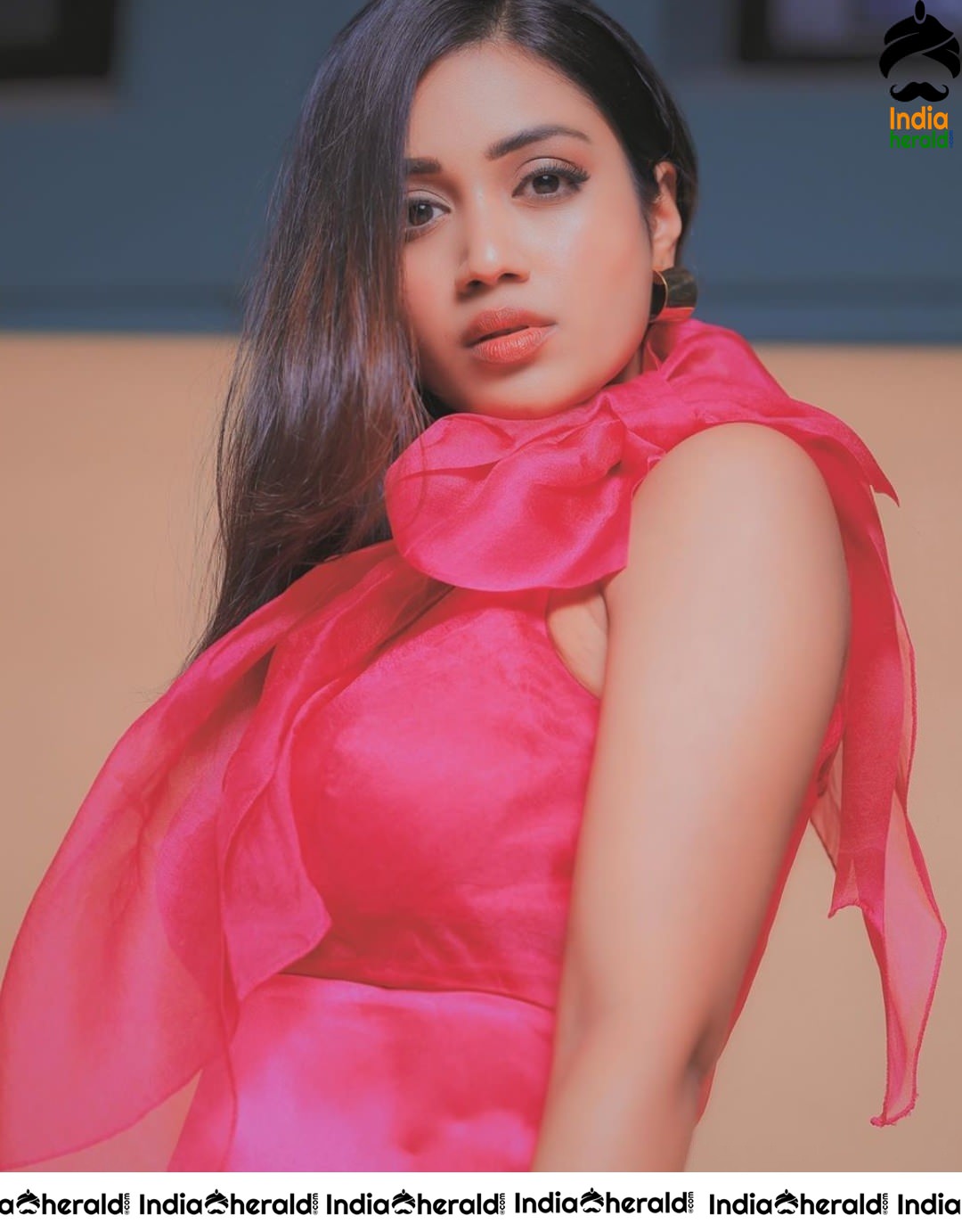 Nivetha Pethuraj Gorgeous in Pink Attire