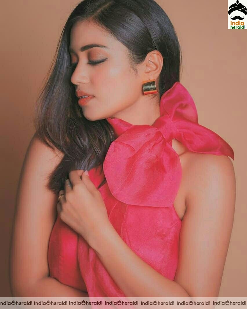 Nivetha Pethuraj Hot and Cute Pink photoshoot