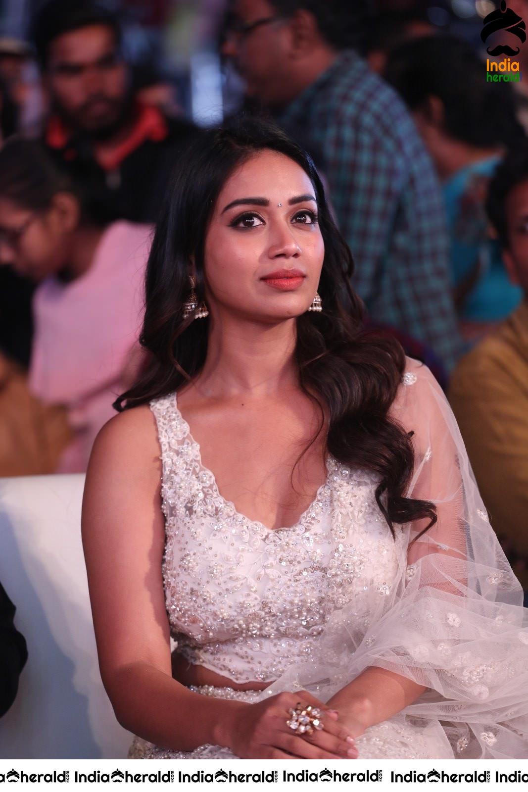 Nivetha Pethuraj Looking Angelic in White at AVPL event Set 1