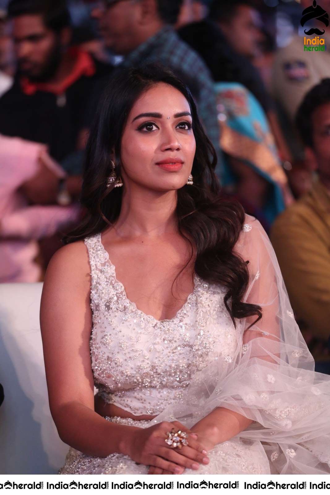 Nivetha Pethuraj Looking Angelic in White at AVPL event Set 1