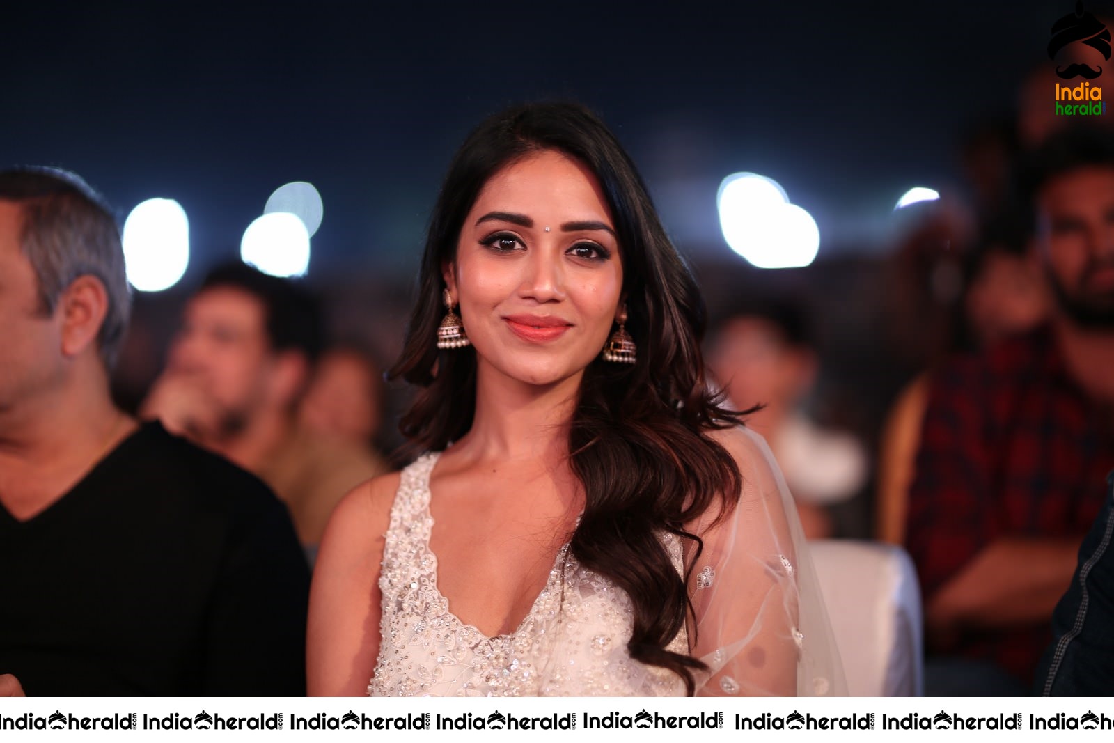 Nivetha Pethuraj Looking Angelic in White at AVPL event Set 1