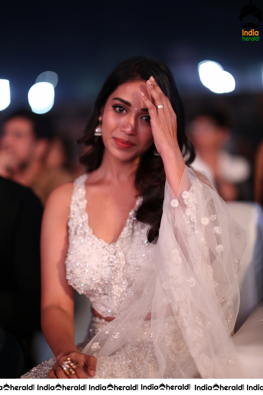 Nivetha Pethuraj Looking Angelic in White at AVPL event Set 1