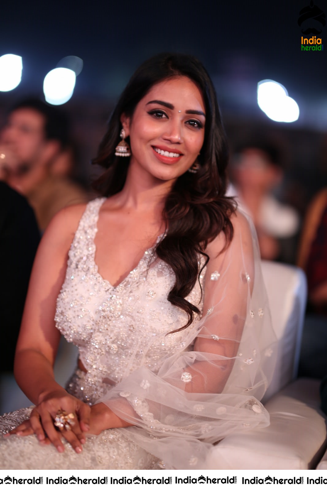 Nivetha Pethuraj Looking Angelic in White at AVPL event Set 1