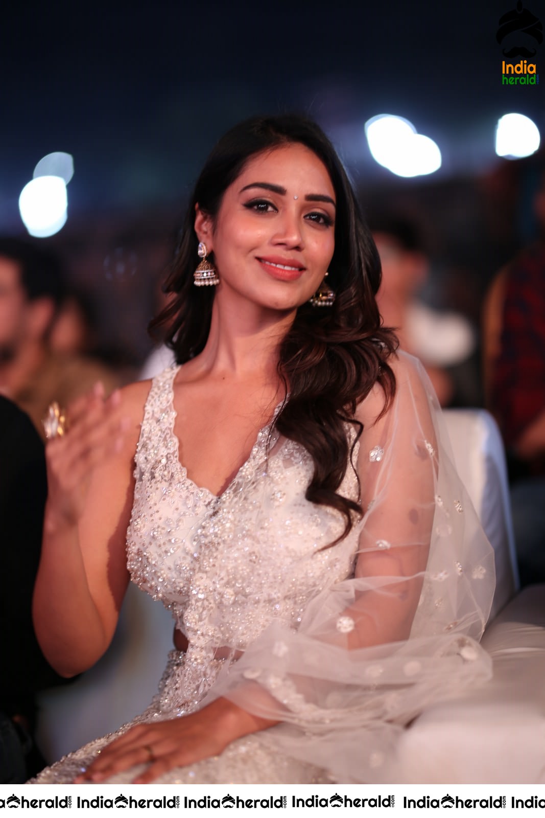 Nivetha Pethuraj Looking Angelic in White at AVPL event Set 1