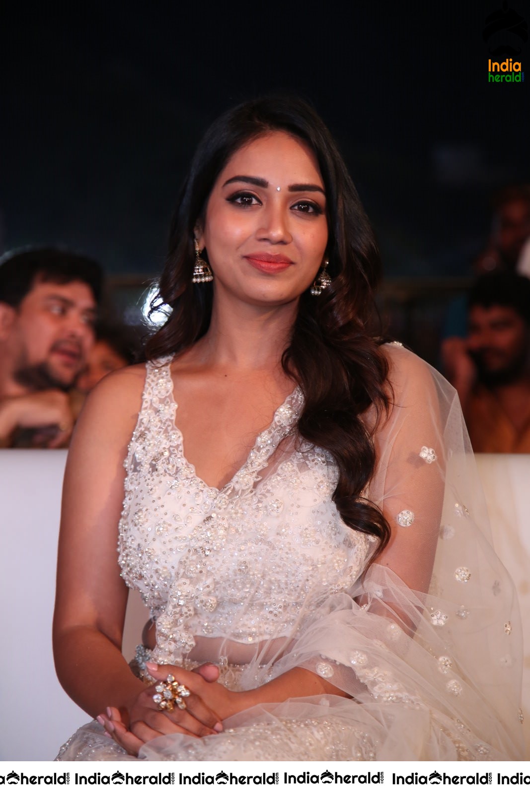 Nivetha Pethuraj Looking Angelic in White at AVPL event Set 2