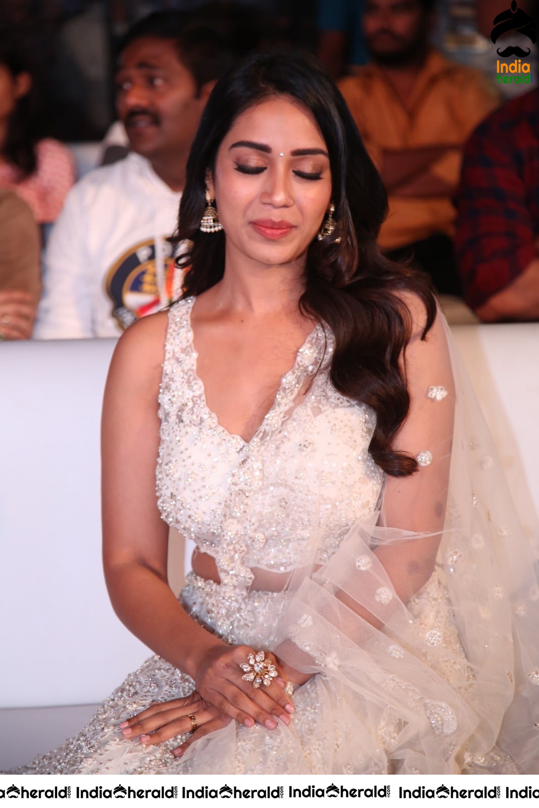 Nivetha Pethuraj Looking Angelic in White at AVPL event Set 2