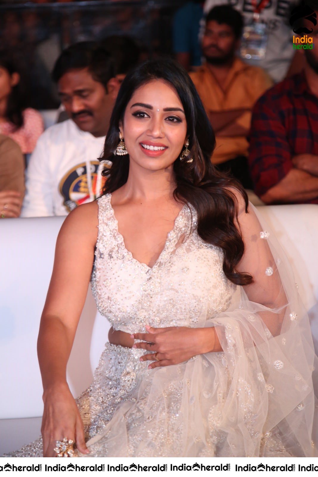 Nivetha Pethuraj Looking Angelic in White at AVPL event Set 2