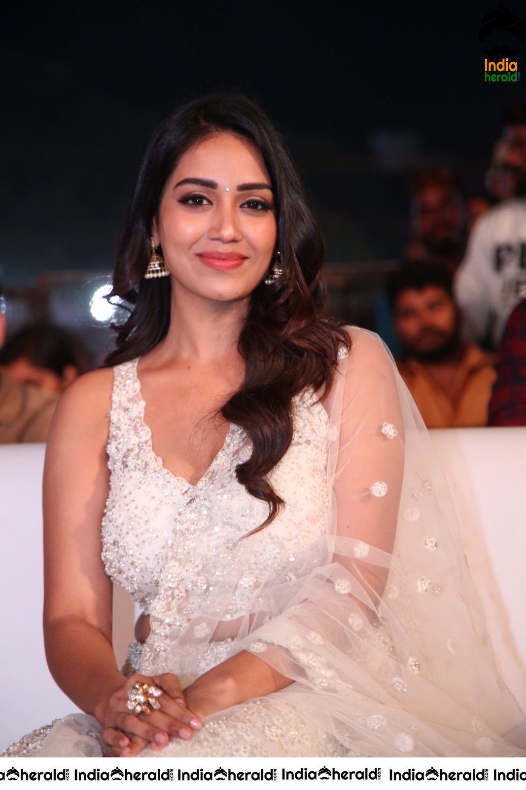 Nivetha Pethuraj Looking Angelic in White at AVPL event Set 2