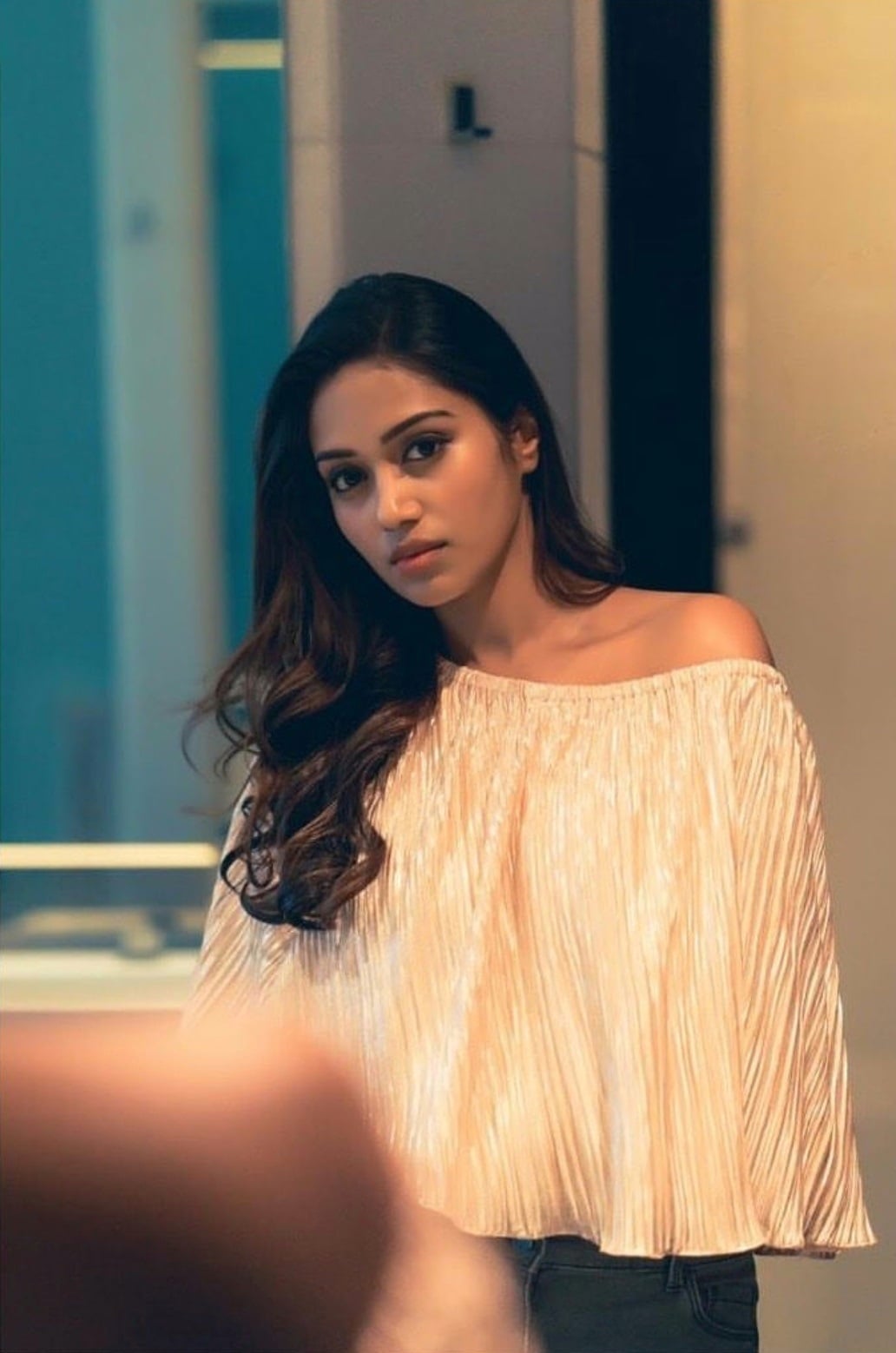 Nivetha Pethuraj Tempting Hot Photoshoot Stills