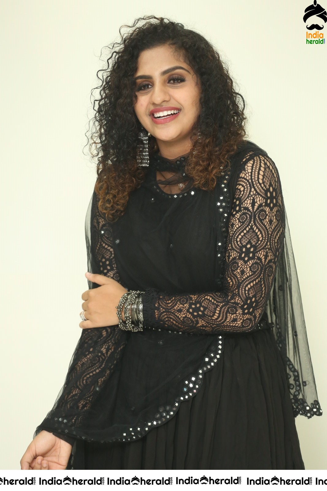 Noorin Shereef Latest Stills in Black Set 2