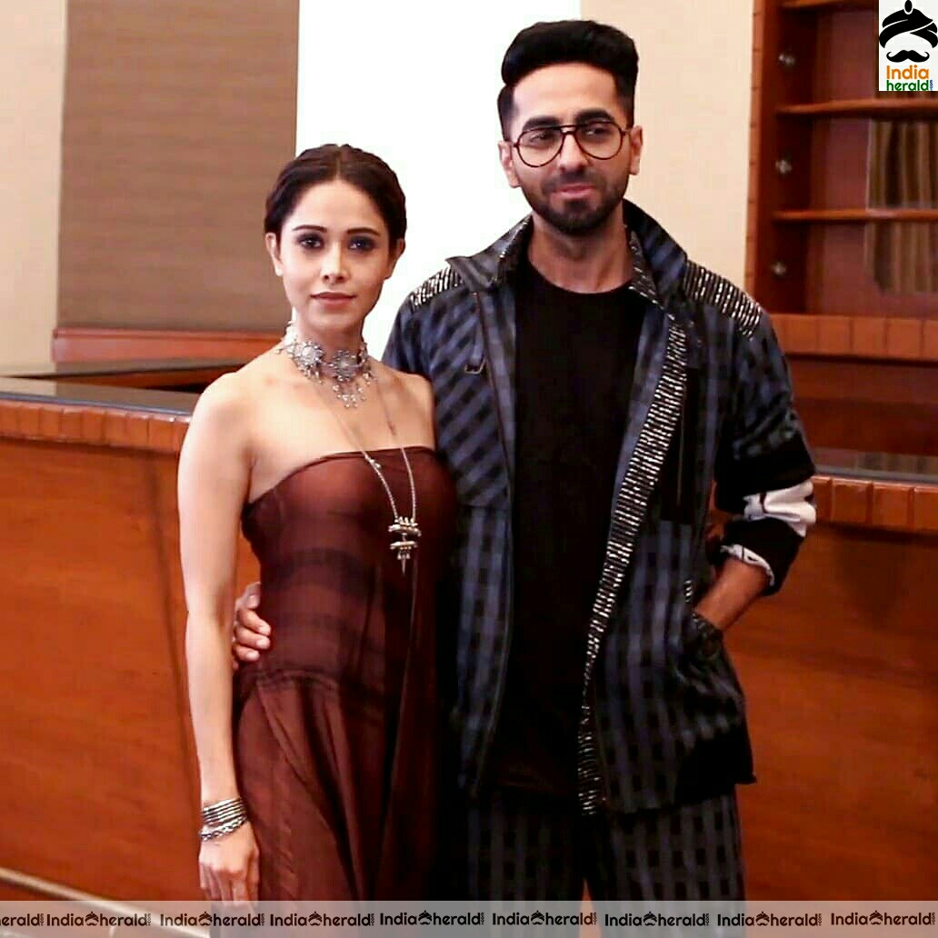 Nushrat Bharucha Hot in Tubeless Maxi Stills