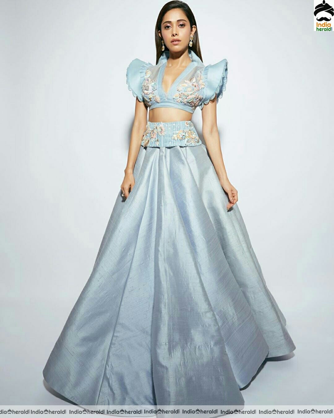 Nushrat Bharucha Looking elegant in Blue