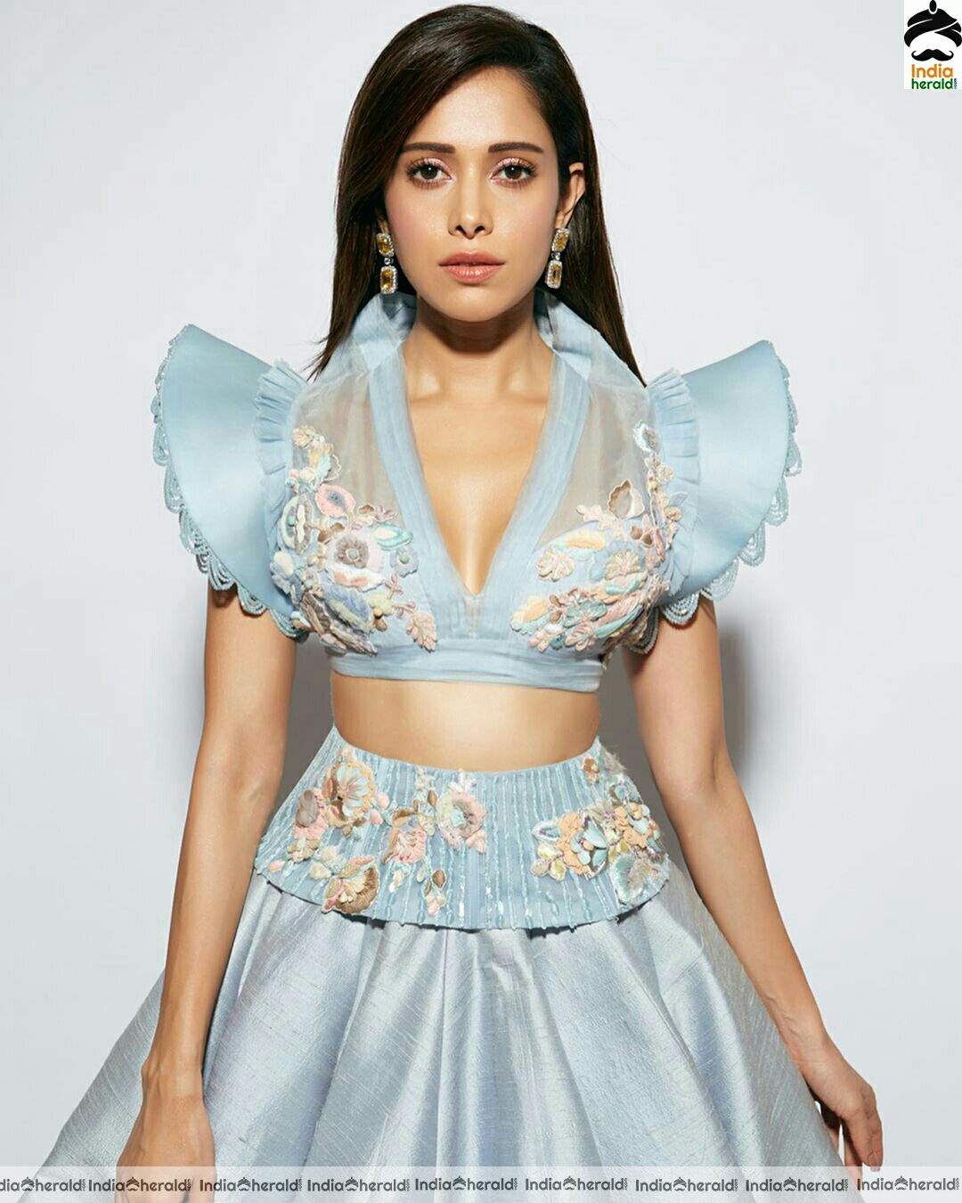 Nushrat Bharucha Looking elegant in Blue