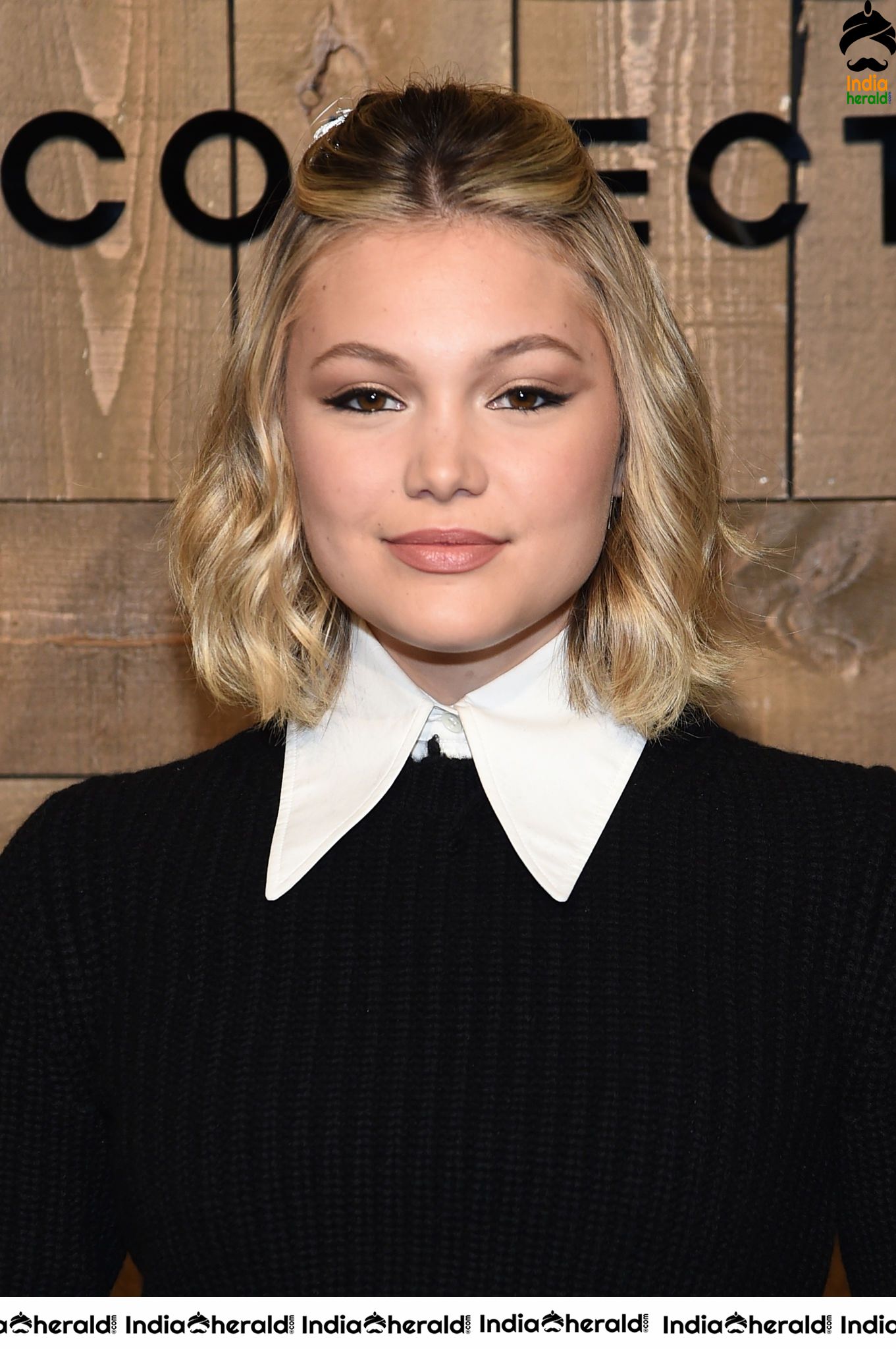 Olivia Holt at Michael Kors show in New York Fashion Week