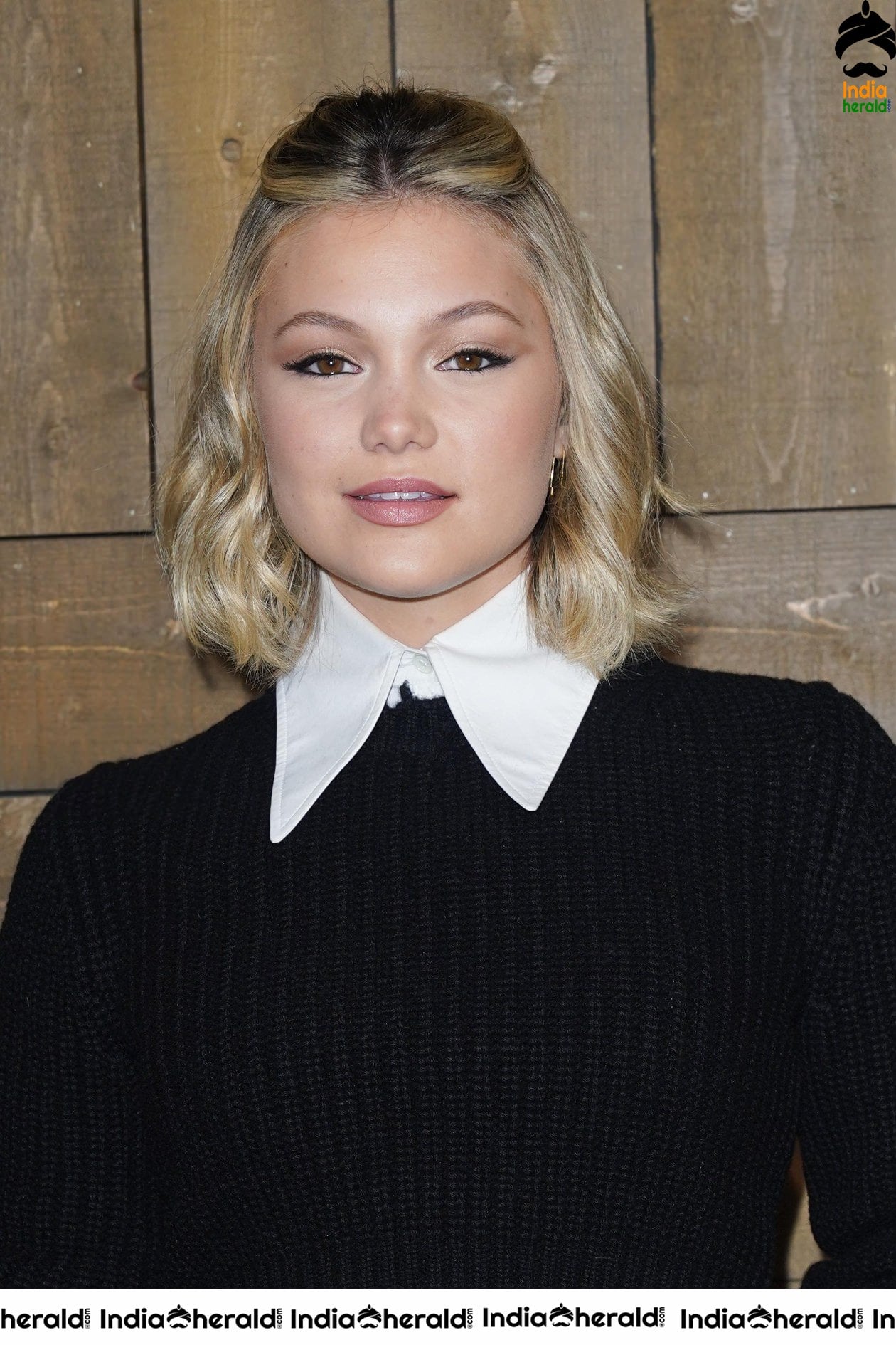 Olivia Holt at Michael Kors show in New York Fashion Week
