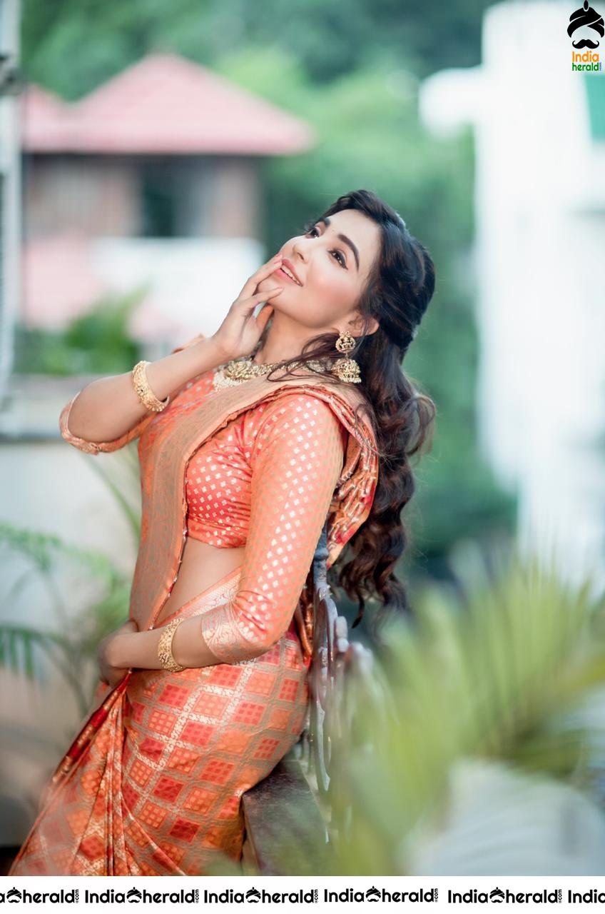 Parvati Nair Latest Hot Clicks in Saree