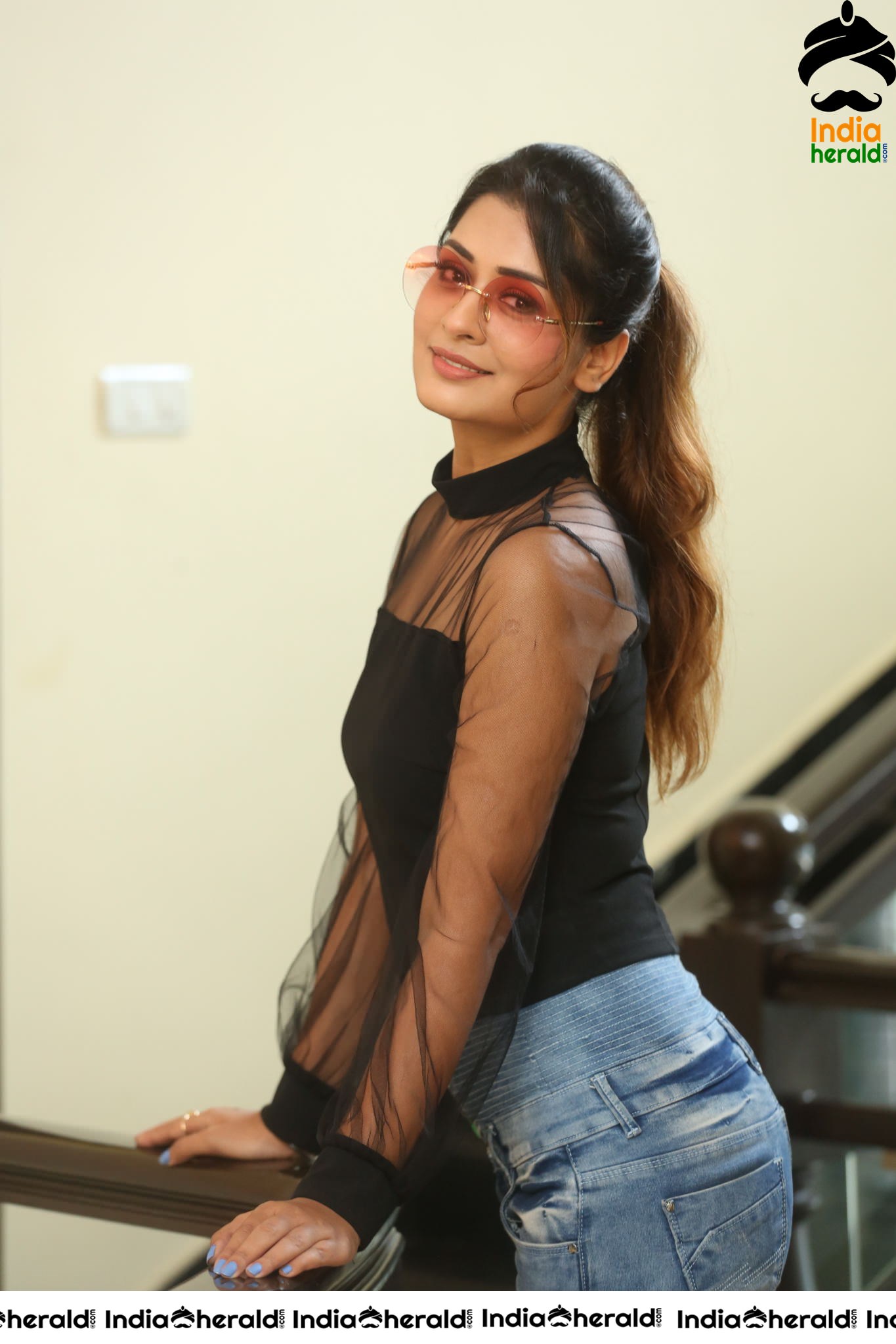 Payal Rajput bending and flaunting her assets
