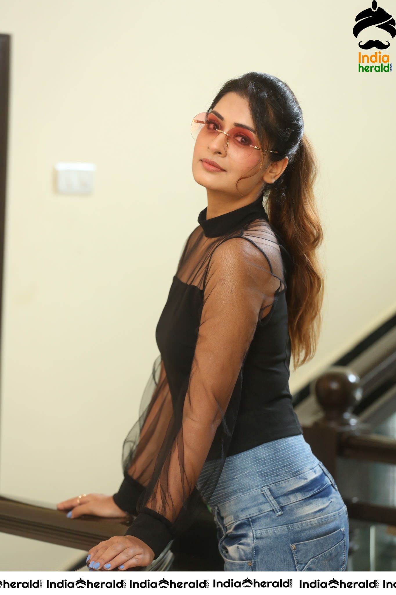 Payal Rajput bending and flaunting her assets