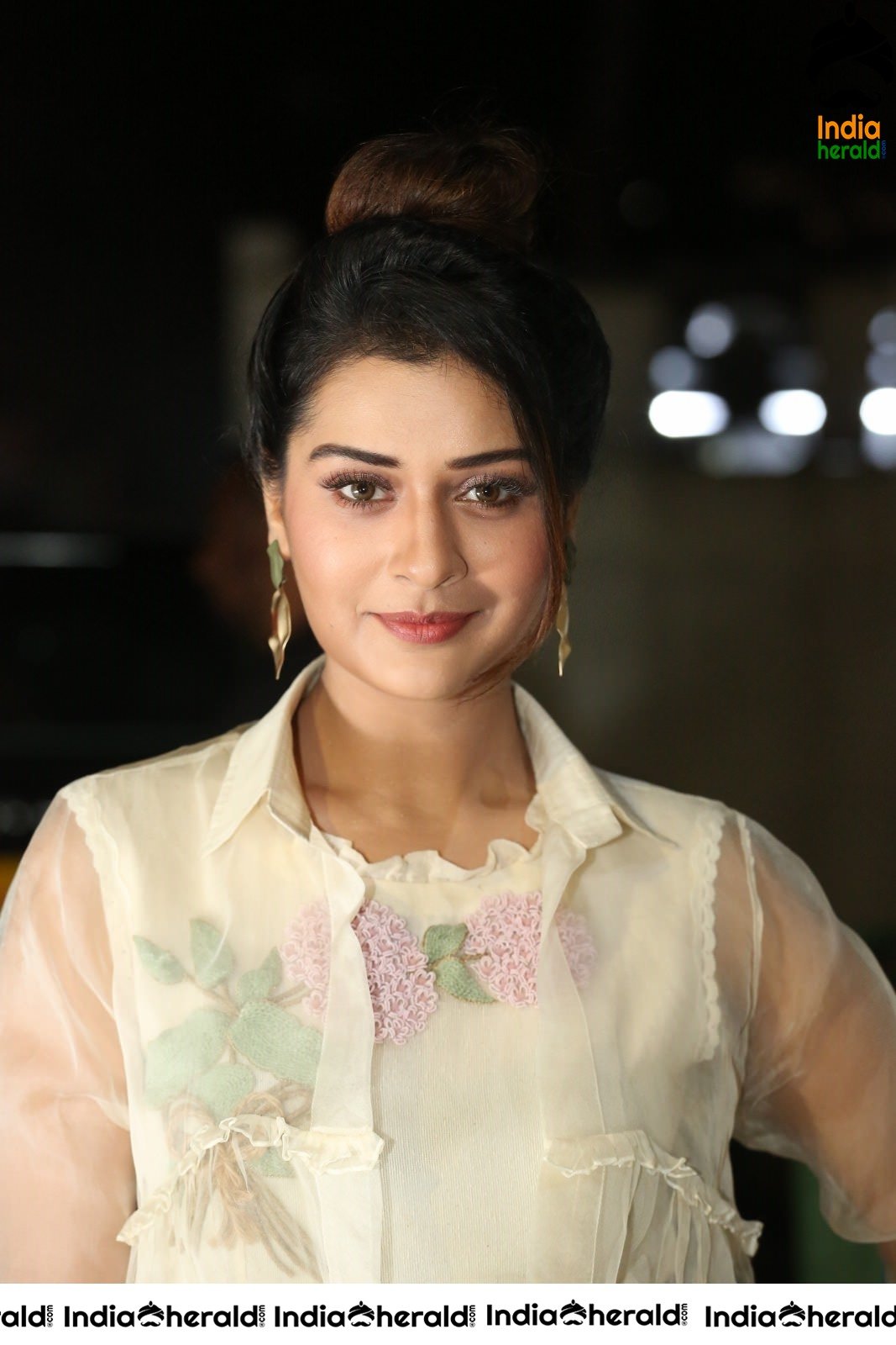 Payal Rajput Dazzling in White Photoshoot by Road Side Set 1