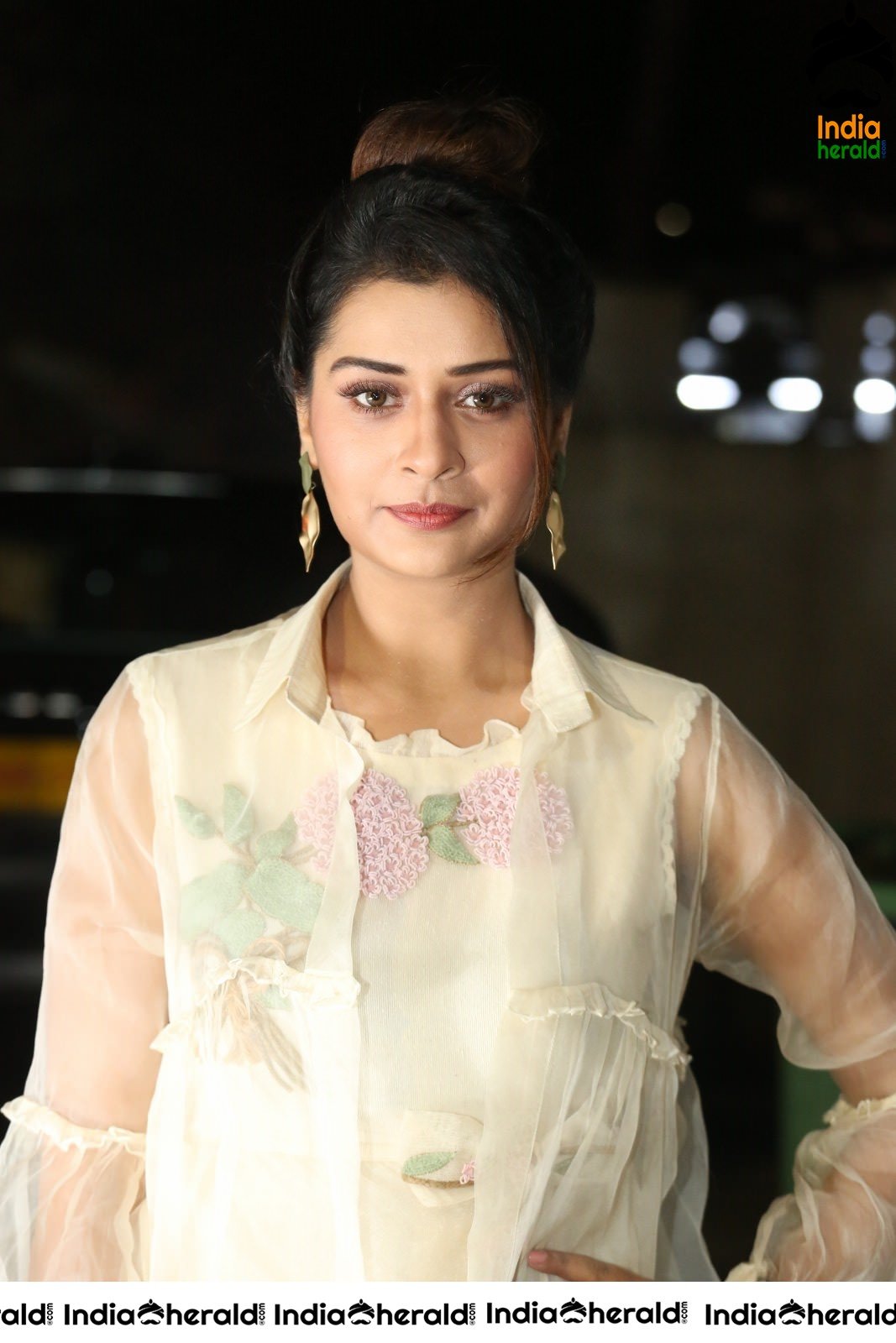 Payal Rajput Dazzling in White Photoshoot by Road Side Set 1