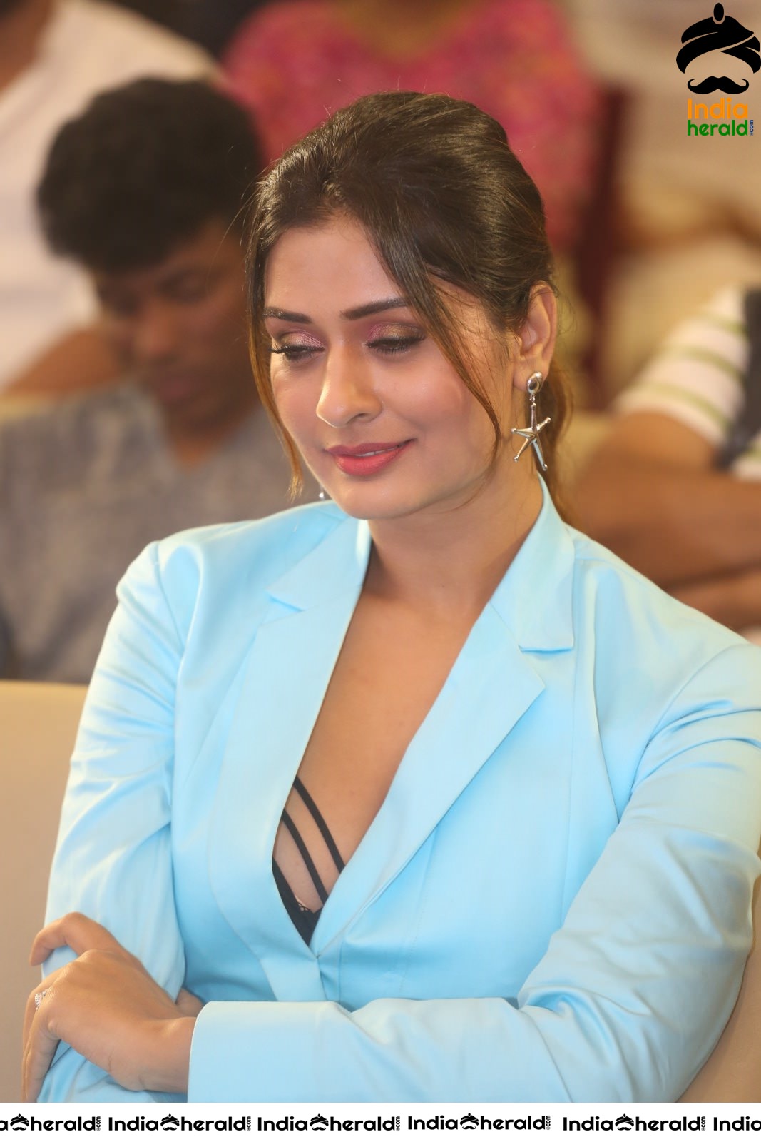 Payal Rajput Elegant in Blue at RDX Love Pre Release Event Set 2