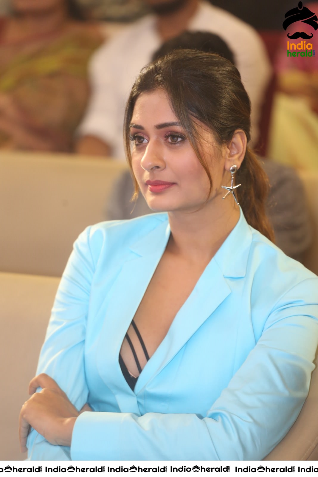 Payal Rajput Elegant in Blue at RDX Love Pre Release Event Set 3