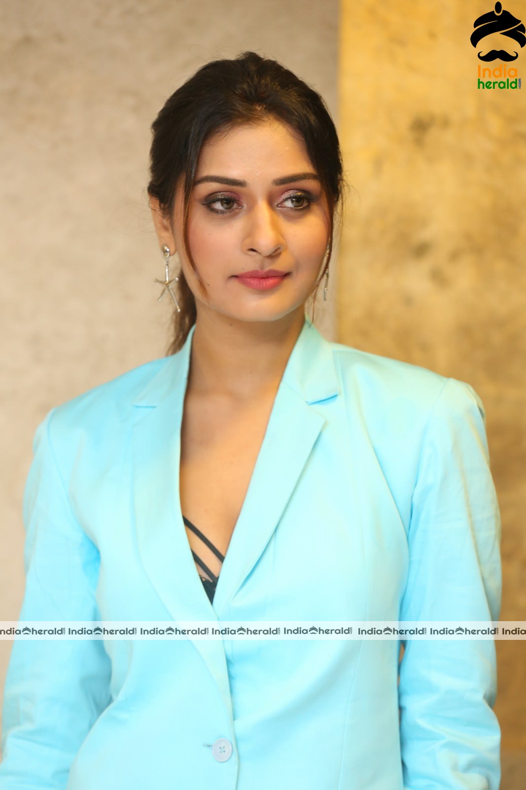 Payal Rajput is too hot and tempting in Sky Blue Sexy Attire Set 3
