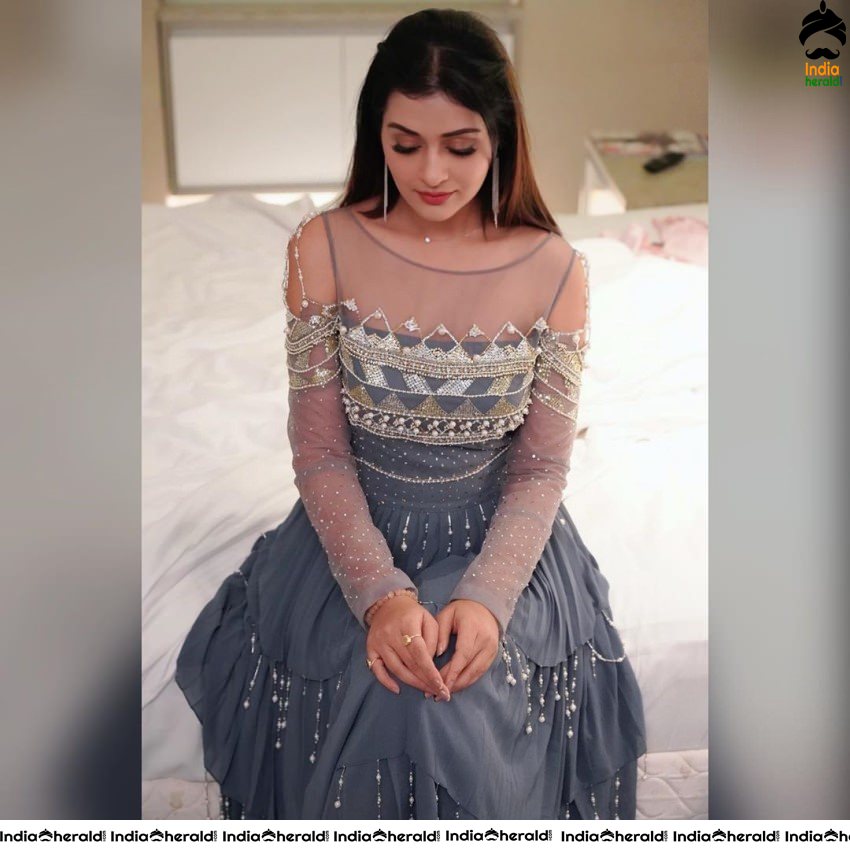 Payal Rajput Latest Hot Cleavage and Thighs Exposing Photos Set 1