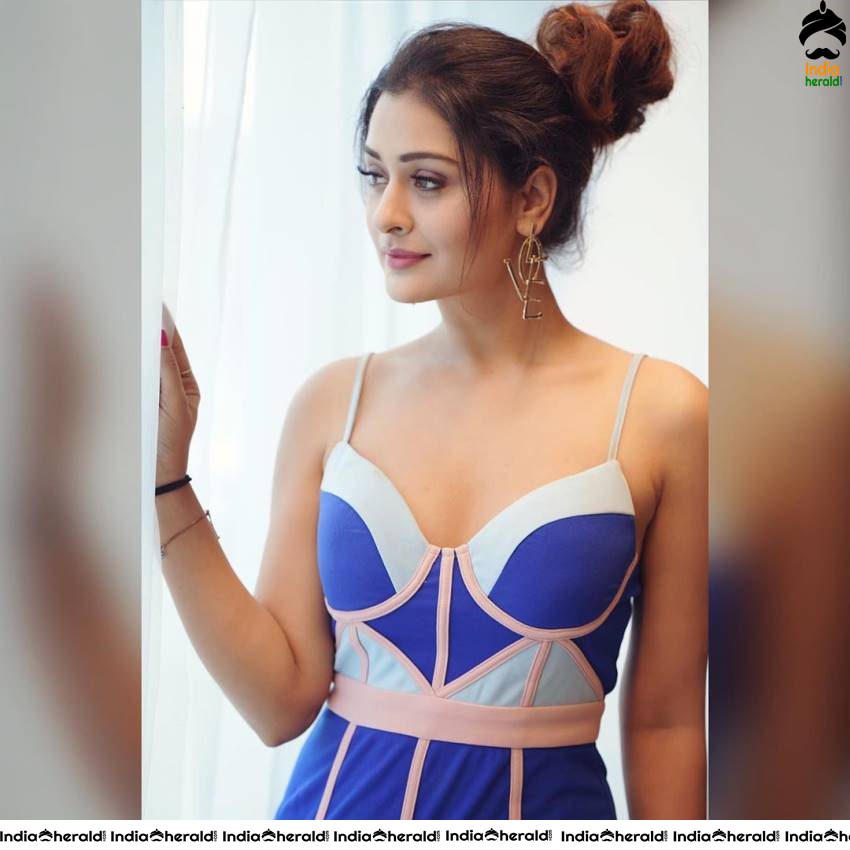 Payal Rajput Latest Hot Cleavage and Thighs Exposing Photos Set 3