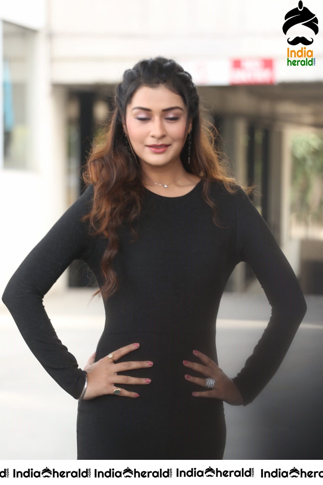 Payal Rajput Slaying it in Black Set 1