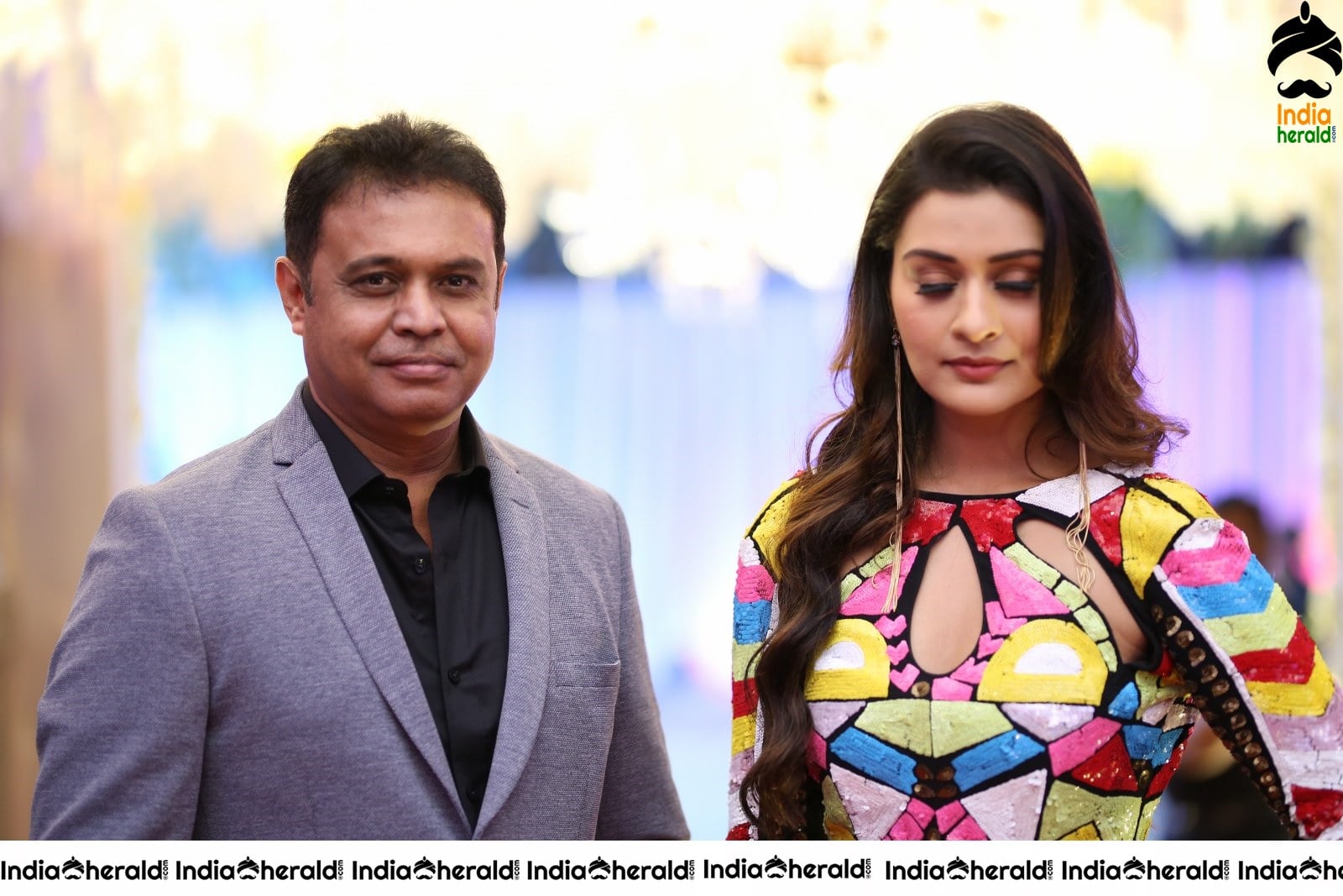 Payal Rajput with other actresses at Mirrors Kerastase Launch Set 2