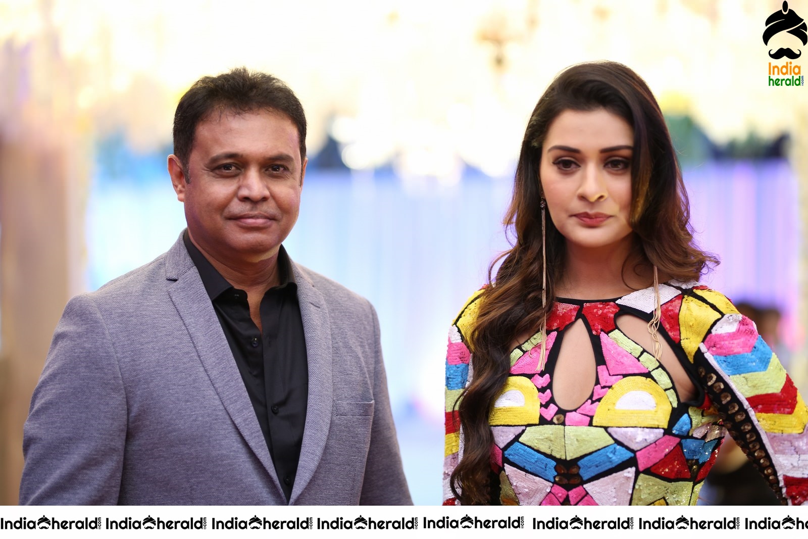 Payal Rajput with other actresses at Mirrors Kerastase Launch Set 2