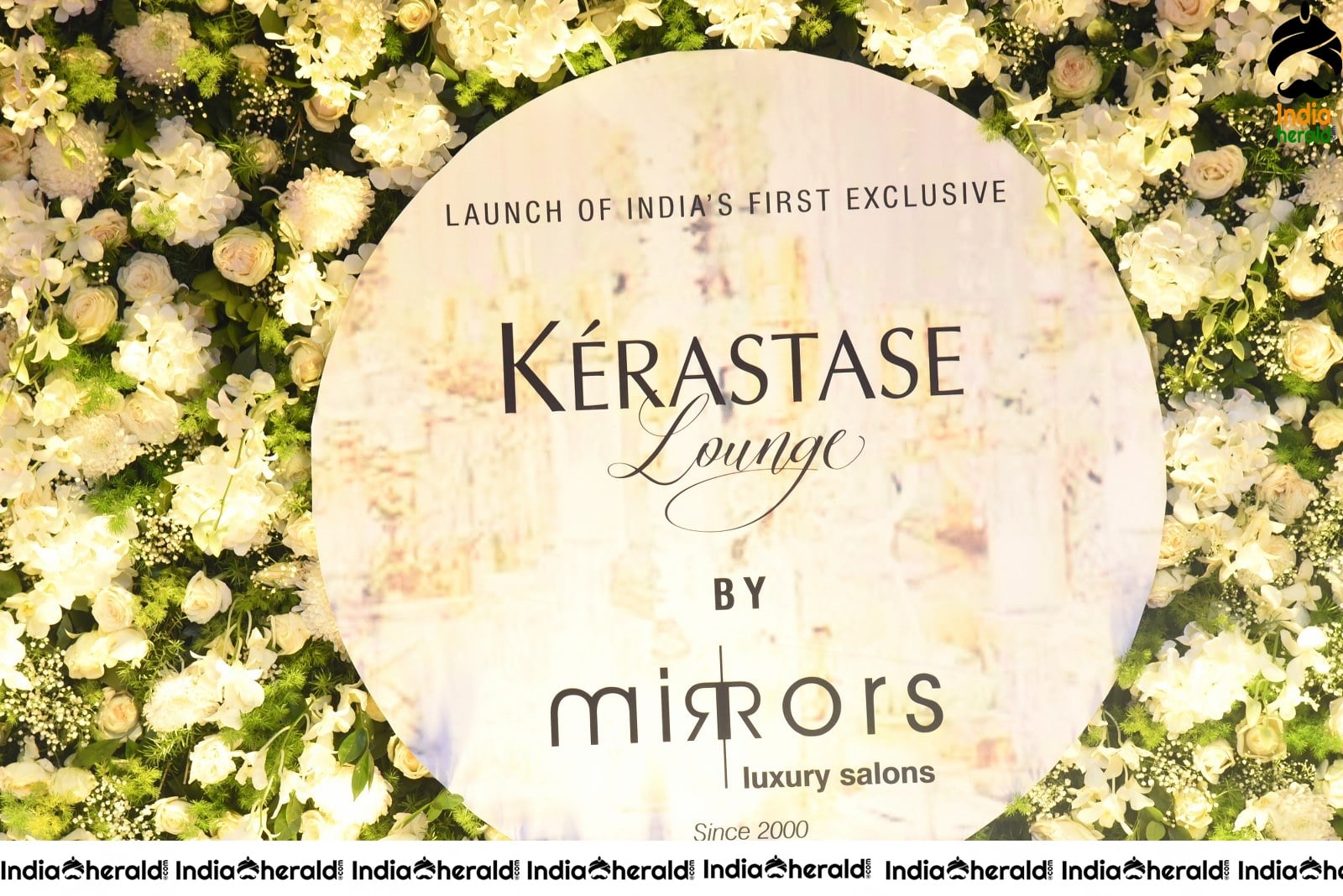 Payal Rajput with other actresses at Mirrors Kerastase Launch Set 2