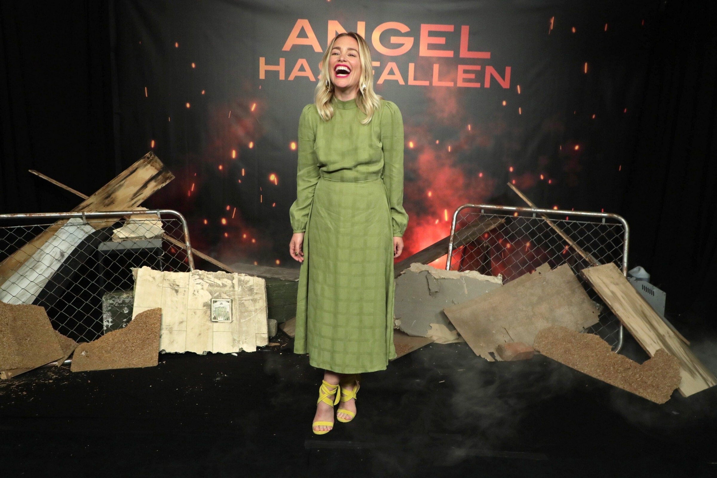 Piper Perabo At Angel Has Fallen Photocall Event