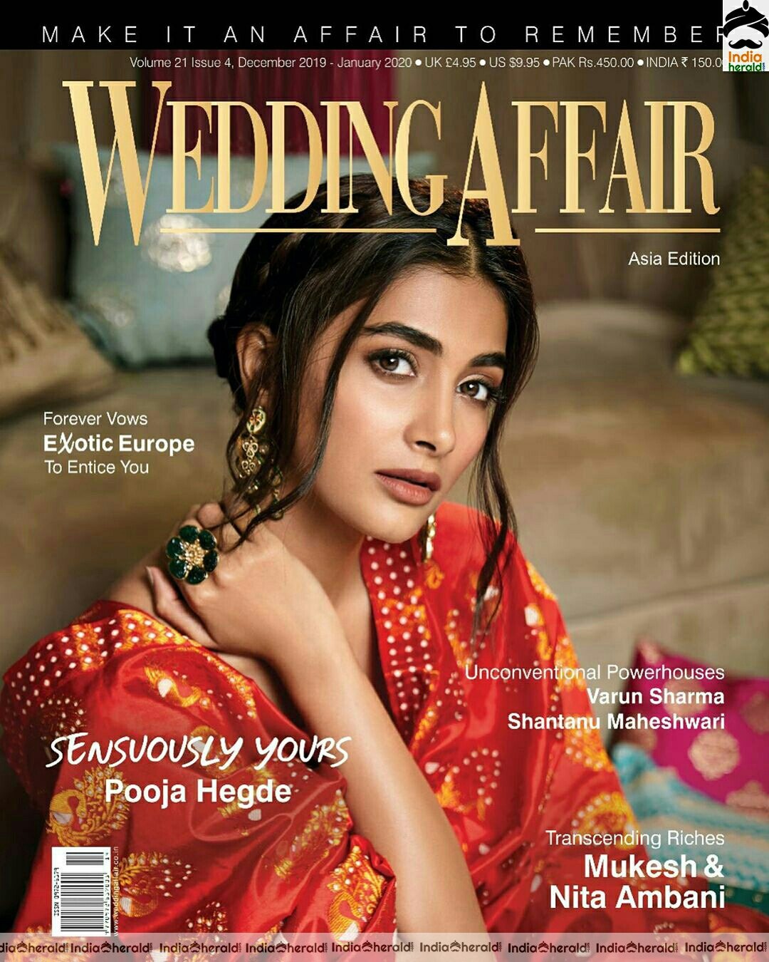Pooja Hegde latest Hot At Wedding Affairs photoshoot