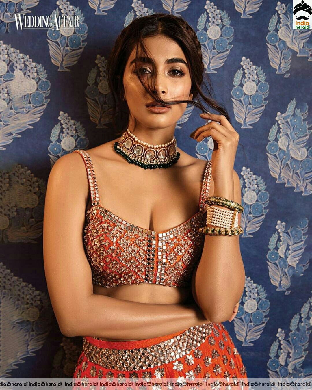 Pooja Hegde latest Hot At Wedding Affairs photoshoot