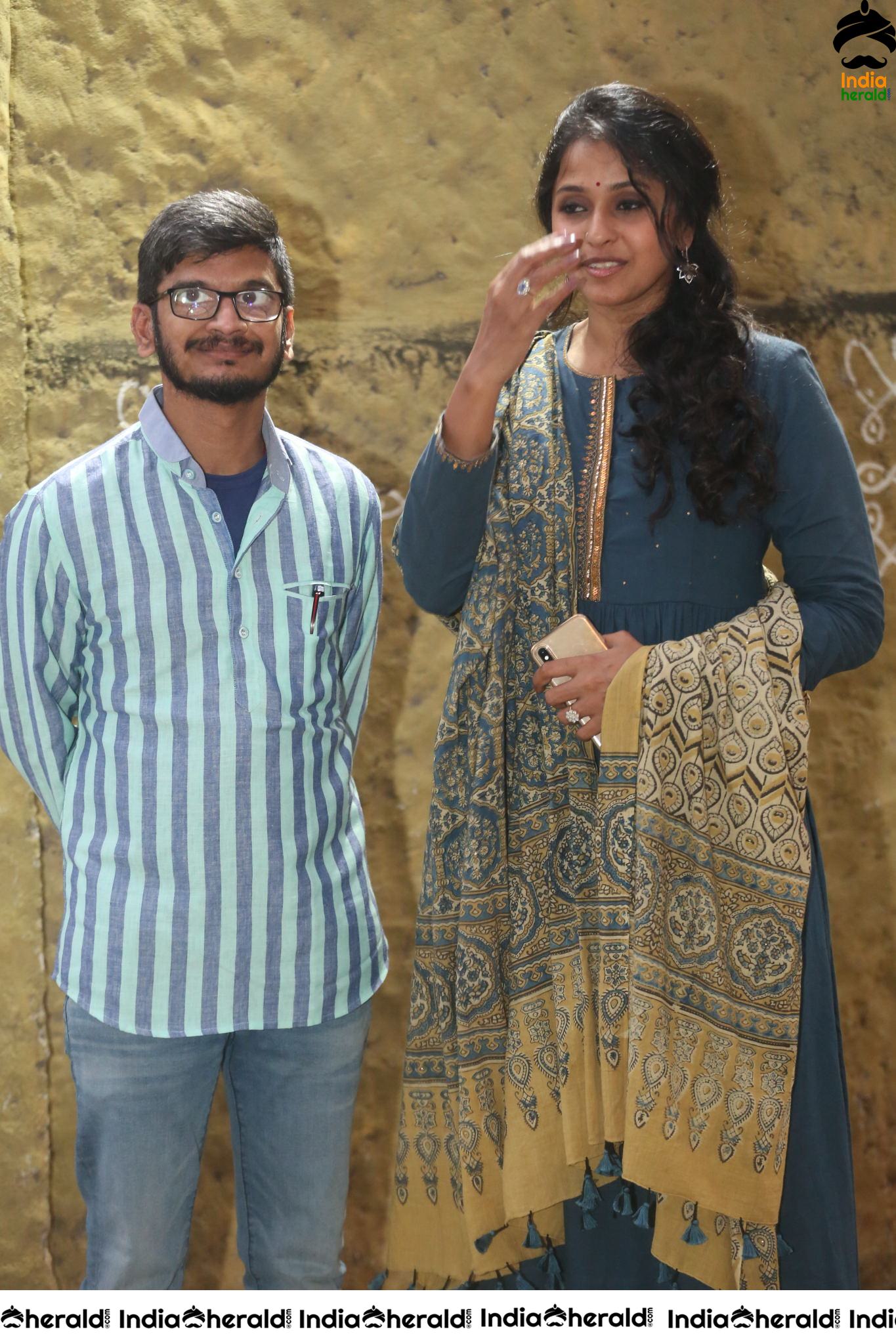 Pop Singer Smita At Cauvery Calling Photoshoot Set 3